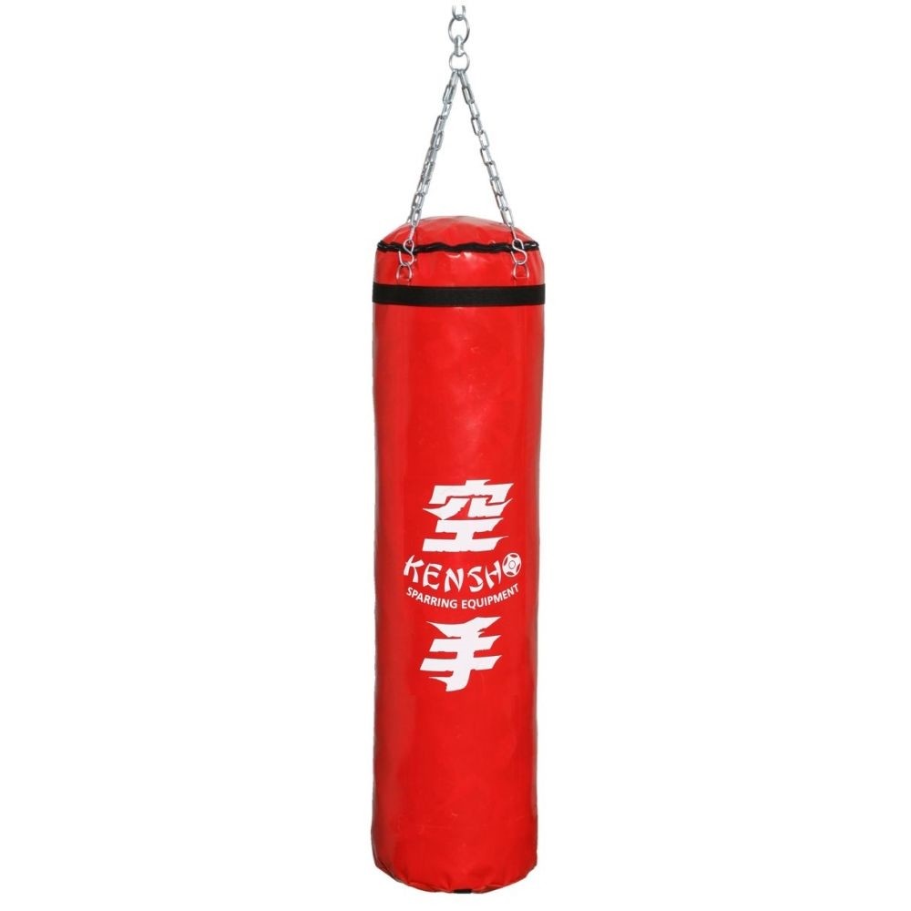 Kensho Punching bag, 160x35 cm, red