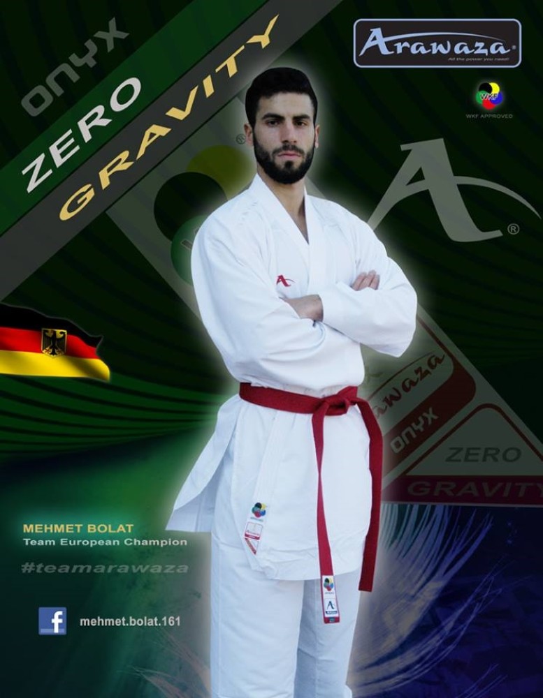 Arawaza Onyx Zero Gravity WKF Kumite Karate Uniform 150 cm