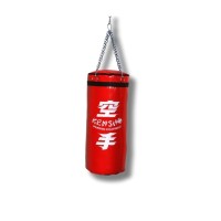 Kensho Punching bag, 80x30 cm, red