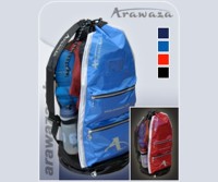 Arawaza Gear Bag Red-Black-Silver