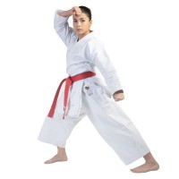 Arawaza Kata Deluxe Evo PREMIERE LEAGUE WKF karate ruha 150 cm, piros