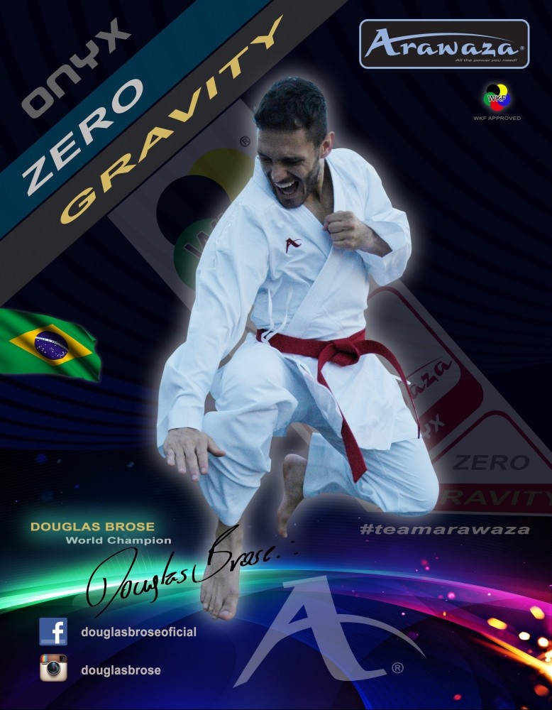 Arawaza Onyx Zero Gravity WKF Kumite Karate Uniform 190 cm