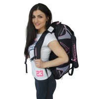 Arawaza Technical Sport Bag Backpack Black/Pink "S"