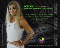 Arawaza Body Protector WKF Fehér "S"