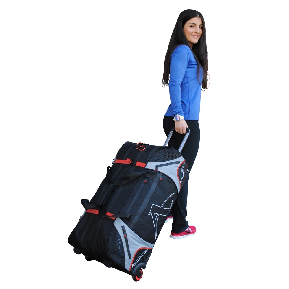 Arawaza Technical Sport Bag, Trolley Black/Red "M"