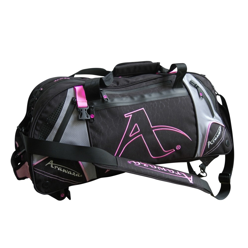 Arawaza Technical Sport Bag Backpack Black/Pink "M"