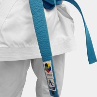 Arawaza Black Diamond PREMIERE LEAGUE WKF kata karate ruha 160 cm, kék