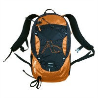 Arawaza Everyday Backpack, 18L, Black-Orange
