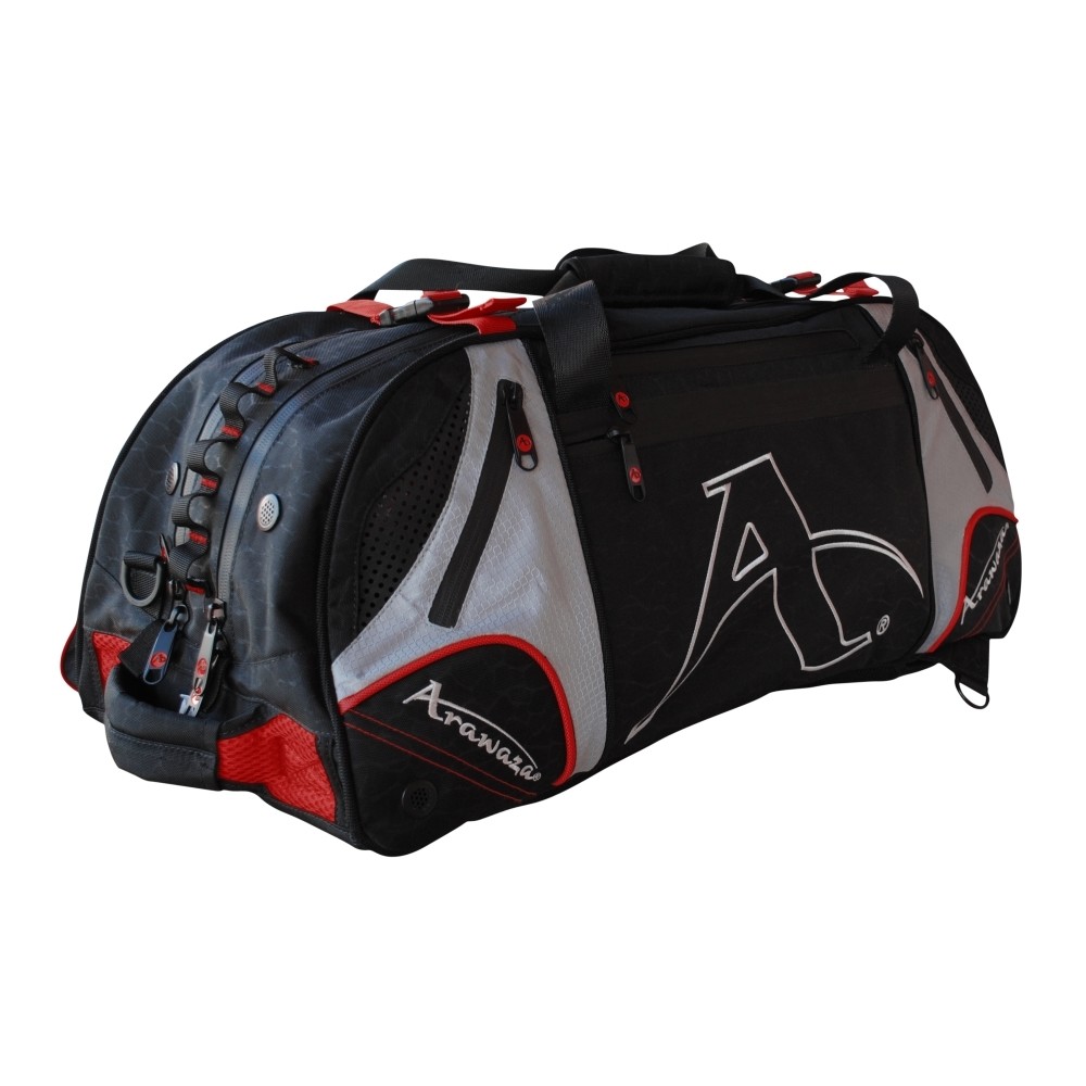 Arawaza Technical Sport Bag Backpack Black/Red "M"