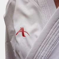 Arawaza Kumite Deluxe Evo PREMIERE LEAGUE WKF Karate Uniform 165 cm, red embroidery