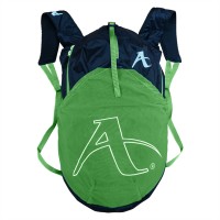 Arawaza Stowaway Backpack, 18L, Black-Green
