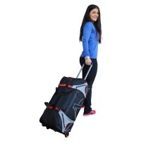 Arawaza Technical Sport Bag, Trolley Black/Red "S"
