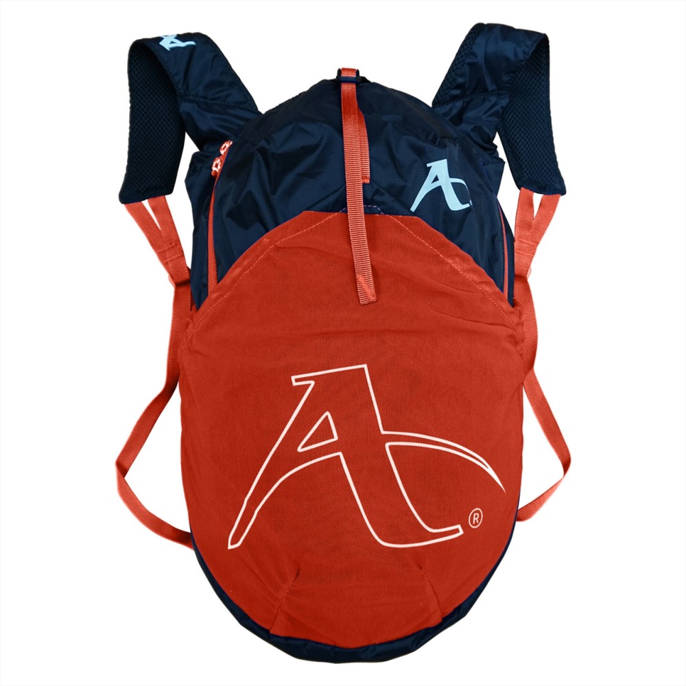 Arawaza Stowaway Backpack, 18L, Black-Red