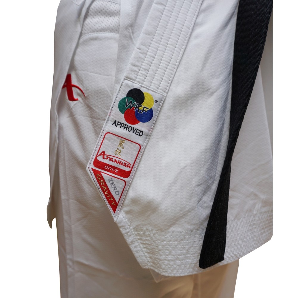 Arawaza Onyx Zero Gravity WKF Kumite Karate Uniform 130 cm