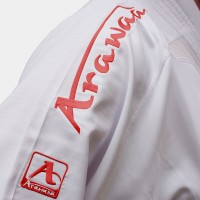 Arawaza Kumite Deluxe Evo PREMIERE LEAGUE WKF karate ruha 150 cm, piros
