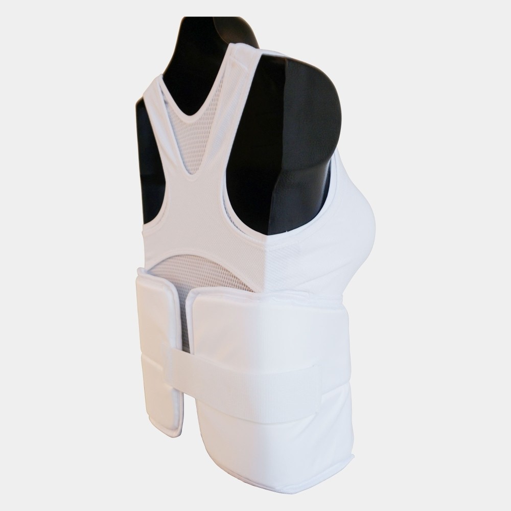 Arawaza Női Body Protector WKF Fehér "L"