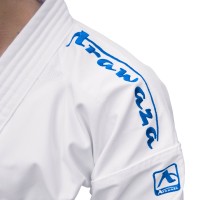 Arawaza Black Diamond PREMIERE LEAGUE WKF kata ruha NŐI 175 cm, kék