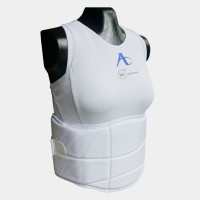 Arawaza Women’s Body Protector WKF White "S"