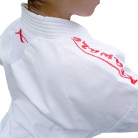 Arawaza Black Diamond PREMIERE LEAGUE WKF Women Kata Uniform 165 cm, Red