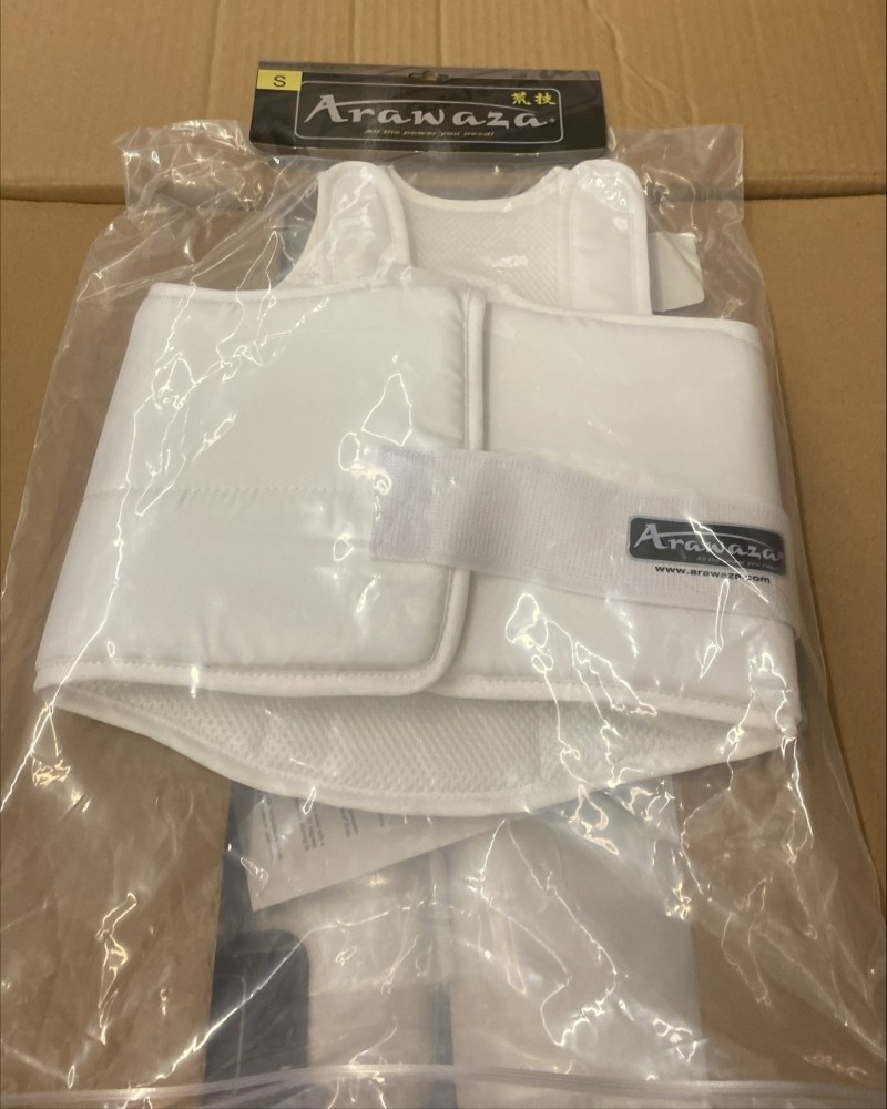Arawaza Body Protector WKF White "L"